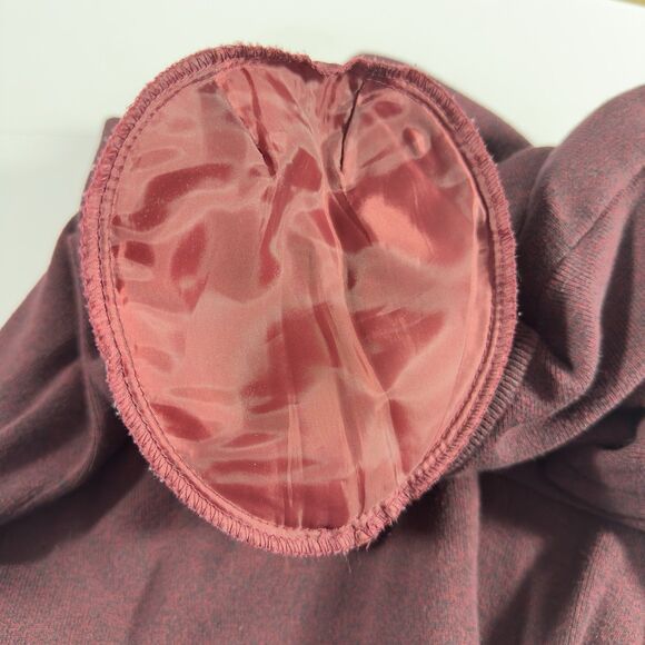 Talbots Women’s 2X Sweater‎ Dress Maroon Cotton Midi Short Sleeve Knit Preppy - Picture 4 of 9